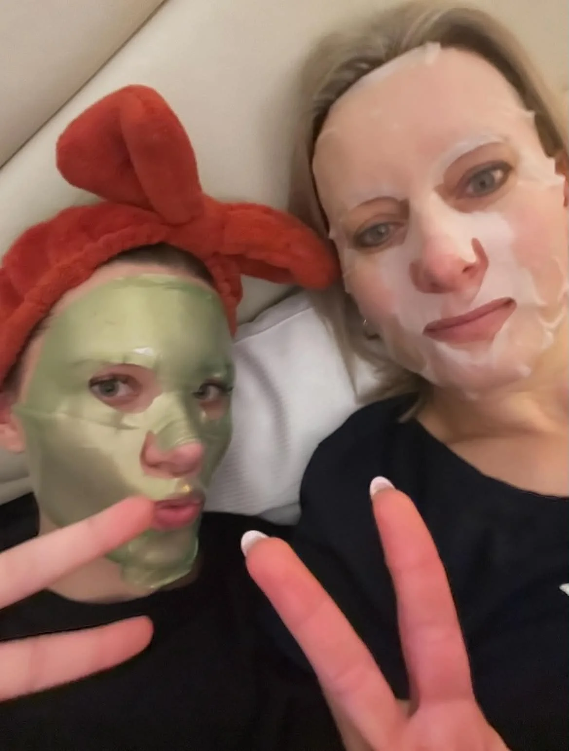 Maseczki i spa w domu